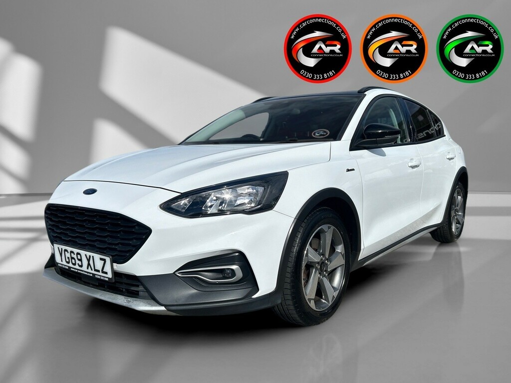Ford Focus Mpv Hatchback 2018 - 2021 2019 YG69XLZ White #2