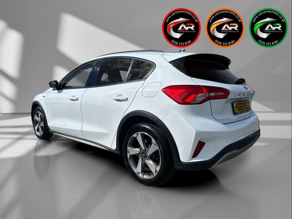 Ford Focus Mpv Hatchback 2018 - 2021 2019 YG69XLZ White #5