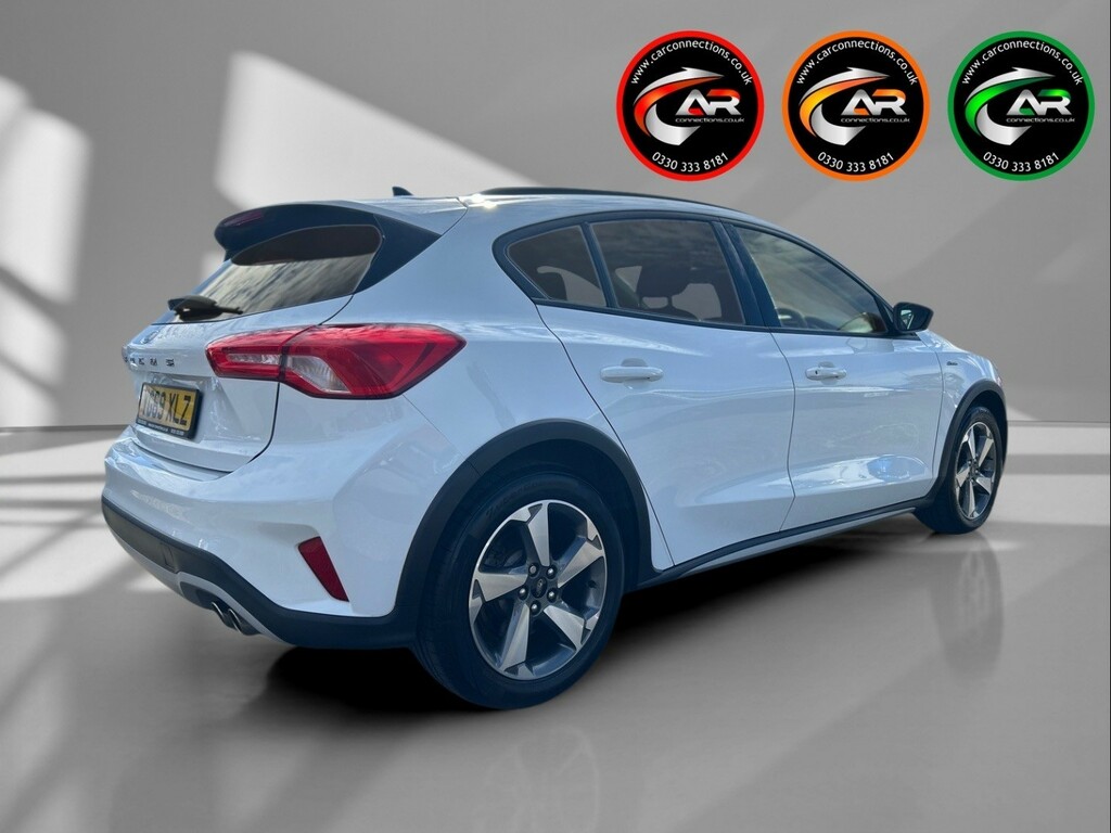 Ford Focus Mpv Hatchback 2018 - 2021 2019 YG69XLZ White #4