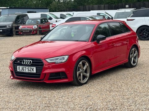 Audi S3 2.0 Tfsi Black EJ67SZK Red #3