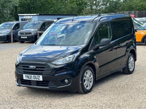Ford Transit Connect 1.5 200 Ecoblue YN21OUZ Black #5