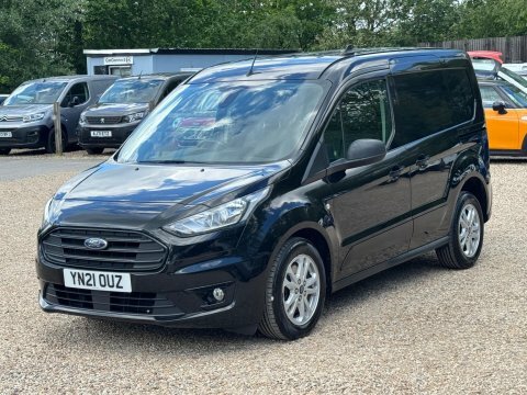 Ford Transit Connect 1.5 200 Ecoblue YN21OUZ Black #4
