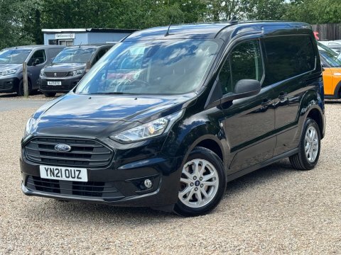 Ford Transit Connect 1.5 200 Ecoblue YN21OUZ Black #3