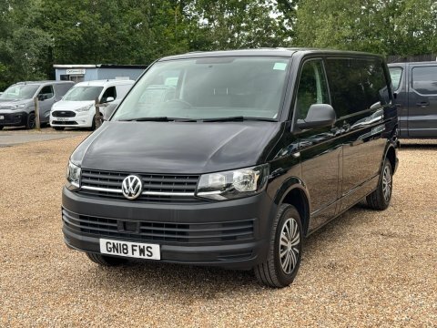 Volkswagen Transporter 2.0 Tdi T30 GN18FWS Black #5