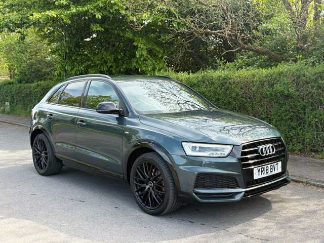 Audi Q3 2.0 Tfsi Black Edition Suv S Tronic Qua YR18BVT Green #3