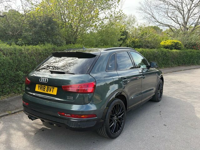 Audi Q3 2.0 Tfsi Black Edition Suv S Tronic Qua YR18BVT Green #2