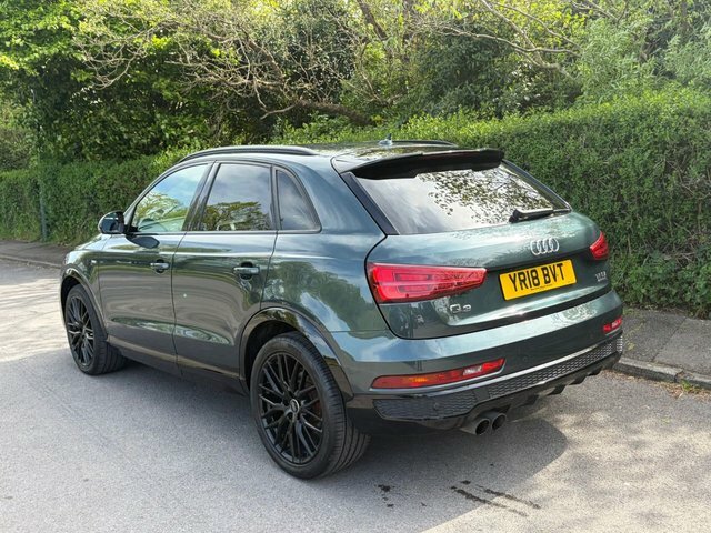 Audi Q3 2.0 Tfsi Black Edition Suv S Tronic Qua YR18BVT Green #5