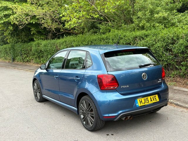 Volkswagen Polo 1.4 Tsi Bluemotion Tech Act Bluegt Hatchback P Blue #5