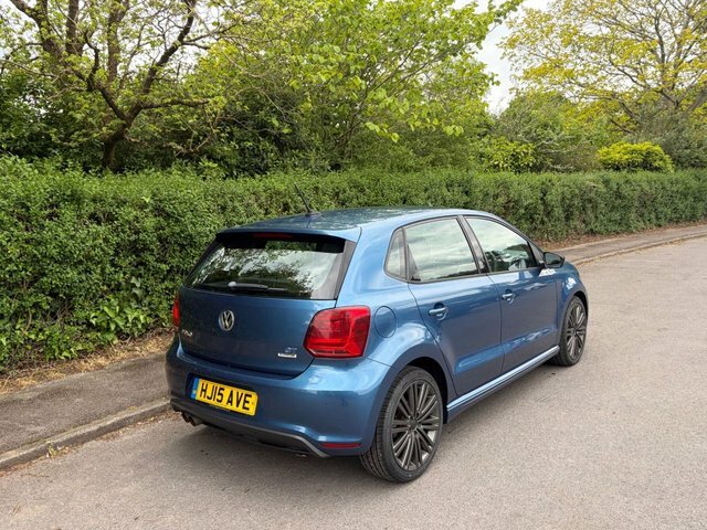 Volkswagen Polo 1.4 Tsi Bluemotion Tech Act Bluegt Hatchback P Blue #2