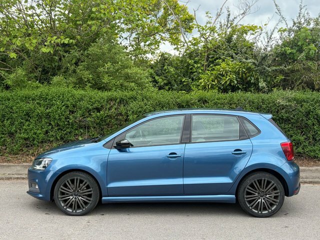 Volkswagen Polo 1.4 Tsi Bluemotion Tech Act Bluegt Hatchback P Blue #6