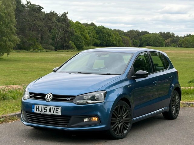Volkswagen Polo 1.4 Tsi Bluemotion Tech Act Bluegt Hatchback P Blue