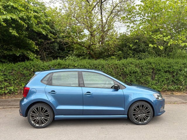 Volkswagen Polo 1.4 Tsi Bluemotion Tech Act Bluegt Hatchback P Blue #3