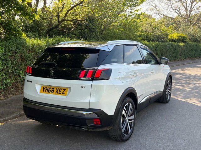 Peugeot 3008 2.0 Bluehdi Gt Suv Eat Euro 6 S S 18 YH68XEZ White #3