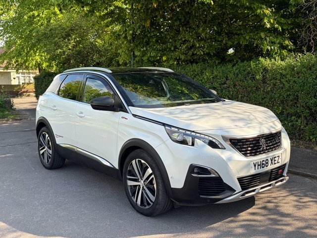 Peugeot 3008 2.0 Bluehdi Gt Suv Eat Euro 6 S S 18 YH68XEZ White #2