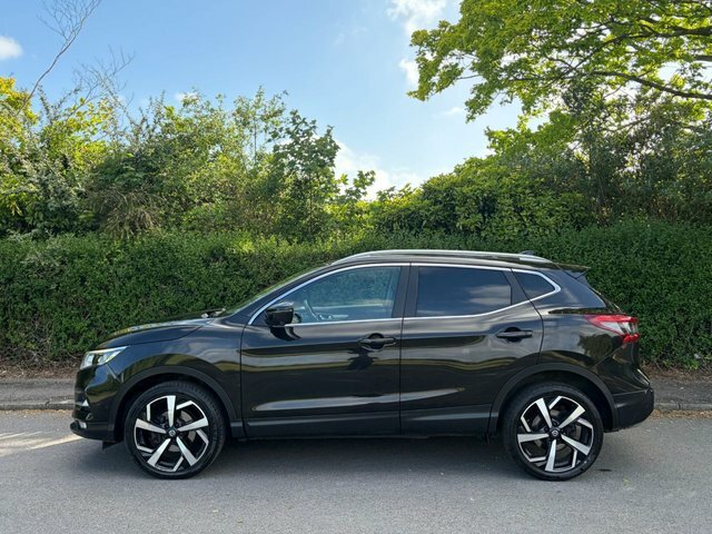 Nissan Qashqai 1.3 Dig-t Tekna Suv Euro 6 S S KD68DNY Black #6