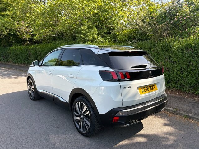 Peugeot 3008 1.6 Thp Gt Line Premium Suv Eat Euro 6 AE18MXT White #5