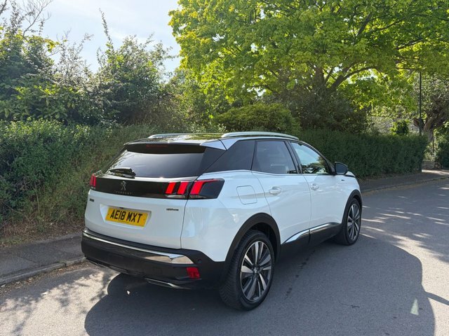 Peugeot 3008 1.6 Thp Gt Line Premium Suv Eat Euro 6 AE18MXT White #4