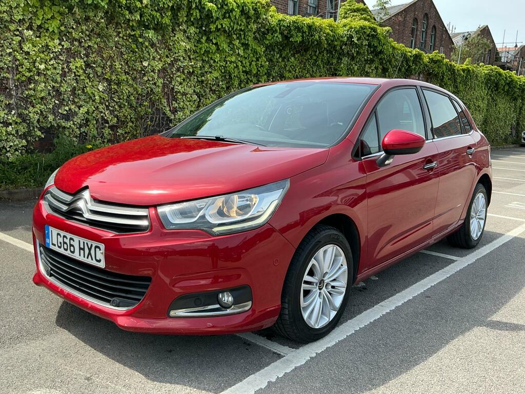 Citroen C4 2.0 Bluehdi Flair Euro 6 Ss LG66HXC Red #3