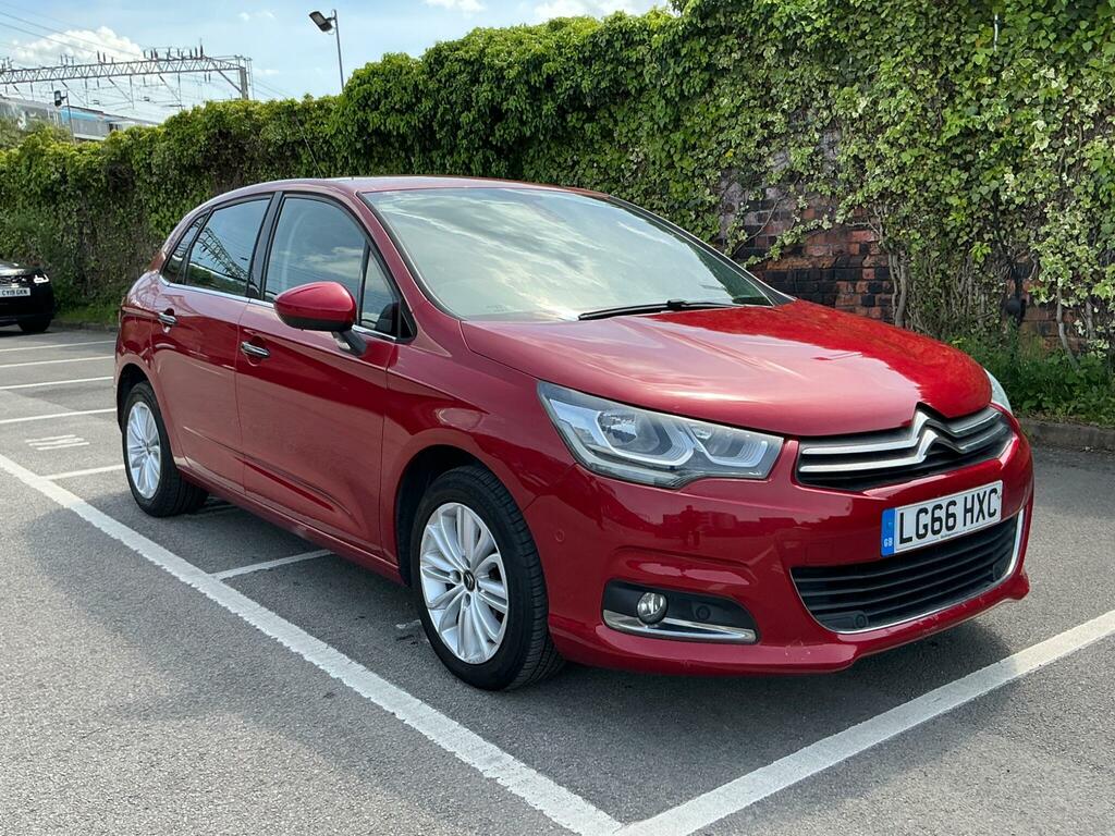 Citroen C4 2.0 Bluehdi Flair Euro 6 Ss Red