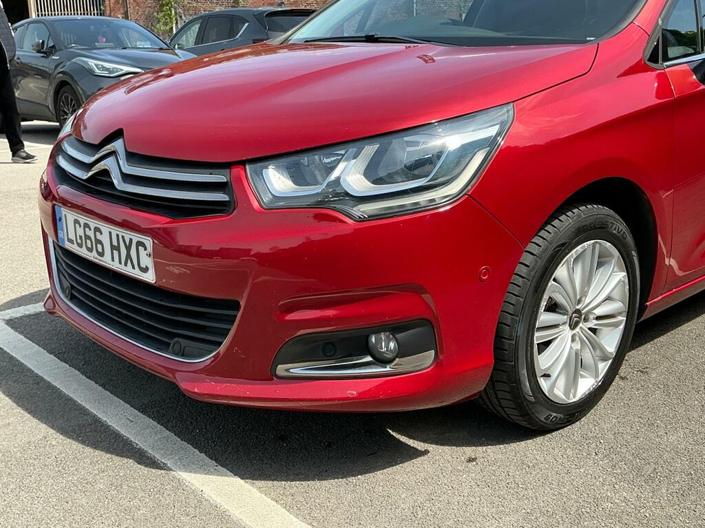 Citroen C4 2.0 Bluehdi Flair Euro 6 Ss LG66HXC Red #5
