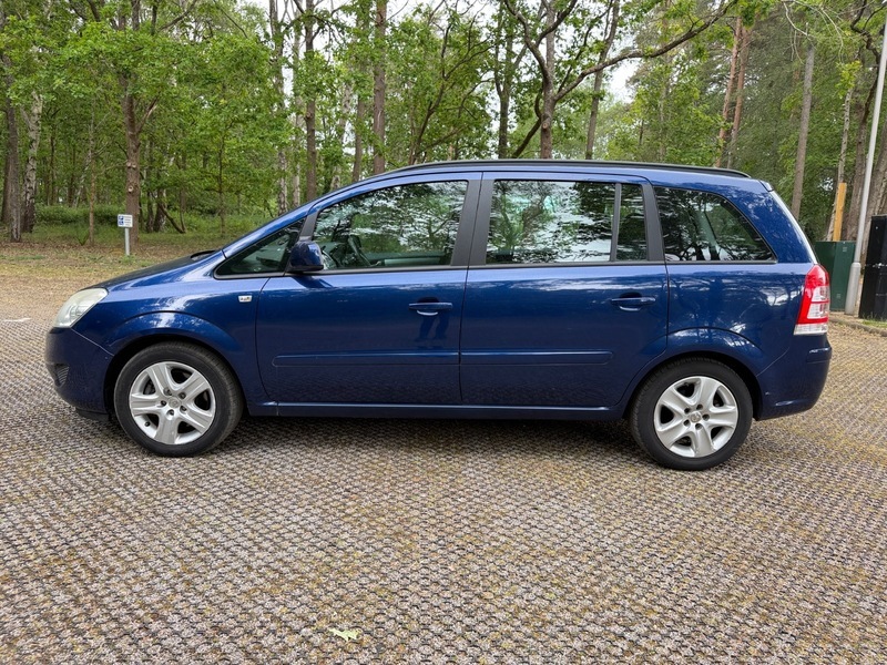 Vauxhall Zafira Exclusiv Cdti GU10ONG Blue #6