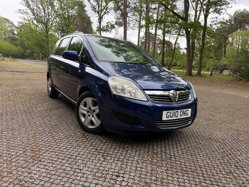 Vauxhall Zafira Exclusiv Cdti GU10ONG Blue #2