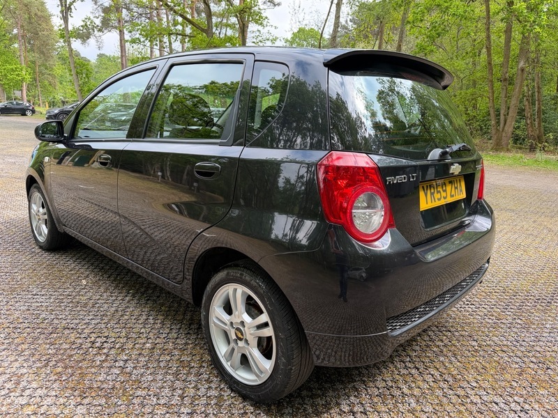 Chevrolet Aveo Lt YR59ZHA Black #5