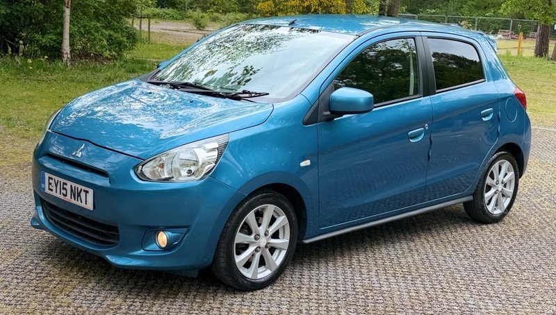 Mitsubishi Mirage 1 White #10