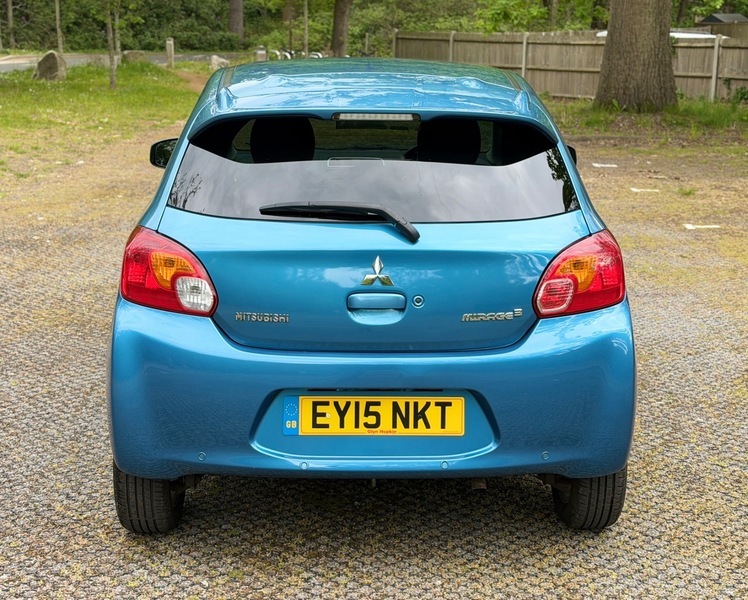Mitsubishi Mirage 1 White #12