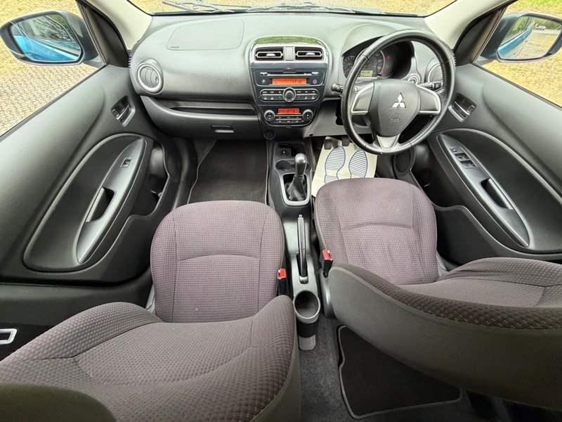 Mitsubishi Mirage 1 White #2