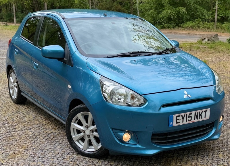 Mitsubishi Mirage 1 White #1