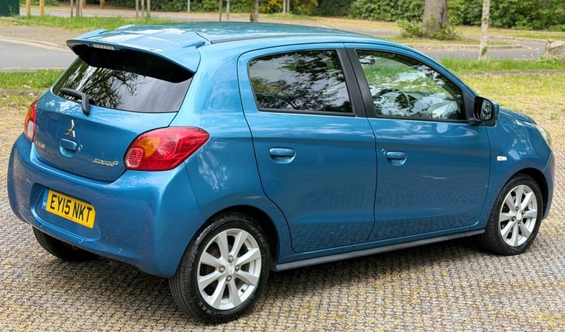 Mitsubishi Mirage 1 White #6