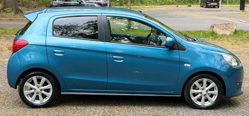 Mitsubishi Mirage 1 White #7