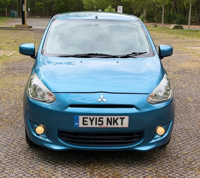 Mitsubishi Mirage 1 White #5