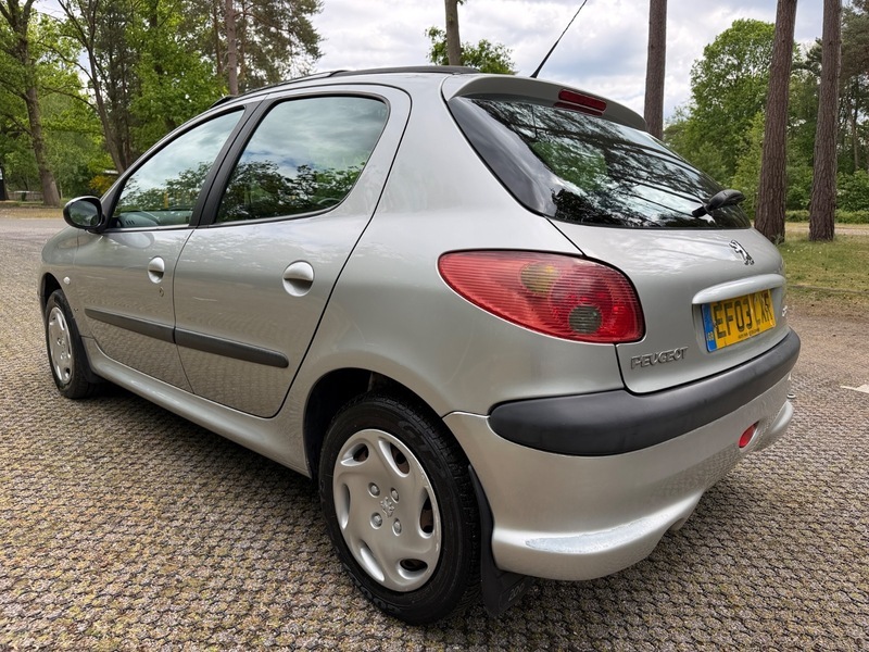 Peugeot 206 Hdi LX EF03CXR Silver #4