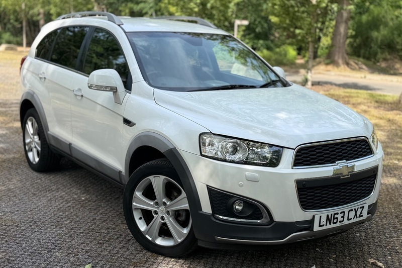 Chevrolet Captiva Vcdi Ltz White