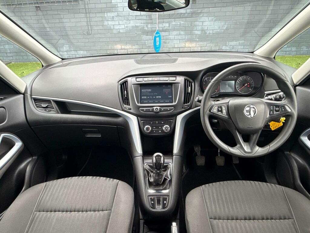 Vauxhall Zafira Tourer Mpv 1.4I Turbo Design Euro 6 201717 DY17GLF Silver #2