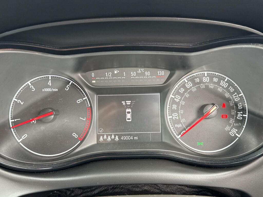 Vauxhall Zafira Tourer Mpv 1.4I Turbo Design Euro 6 201717 DY17GLF Silver #4