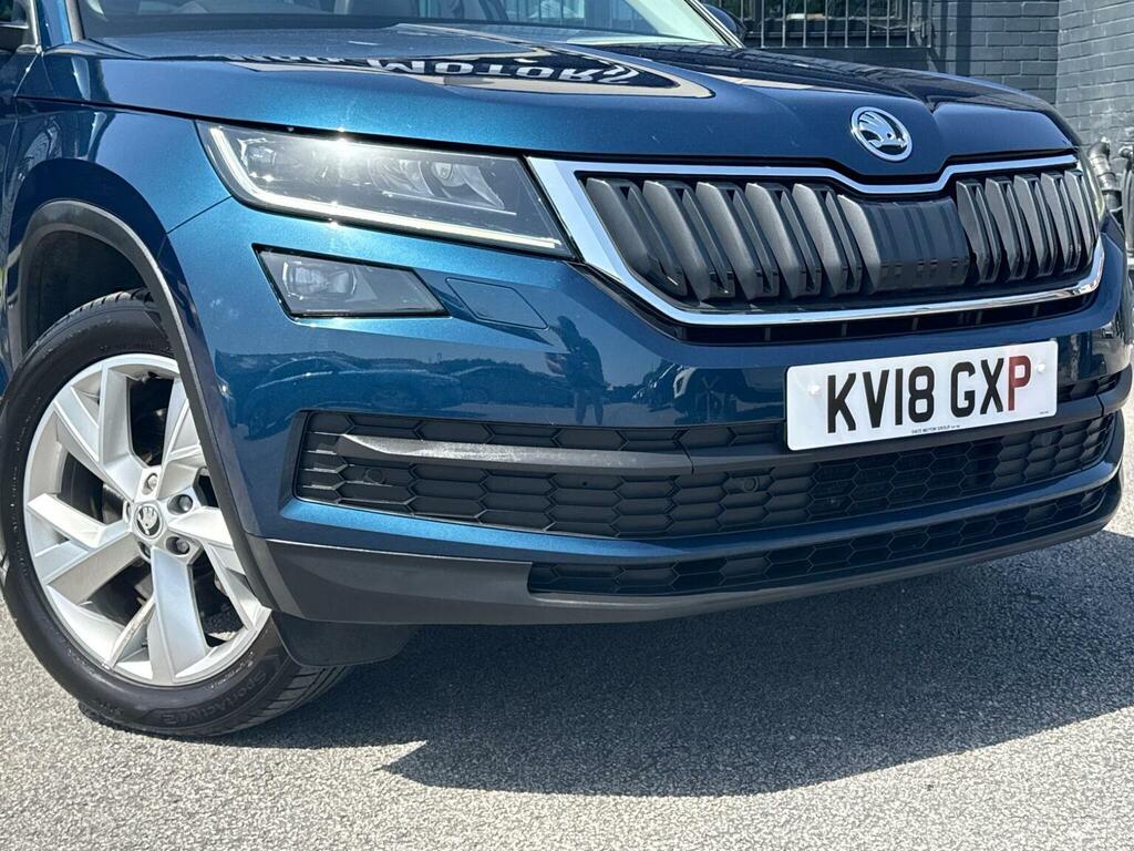 Skoda Kodiaq Suv 2.0 Tsi Edition Dsg 4Wd Euro 6 Ss 7 Se KV18GXP Blue #6