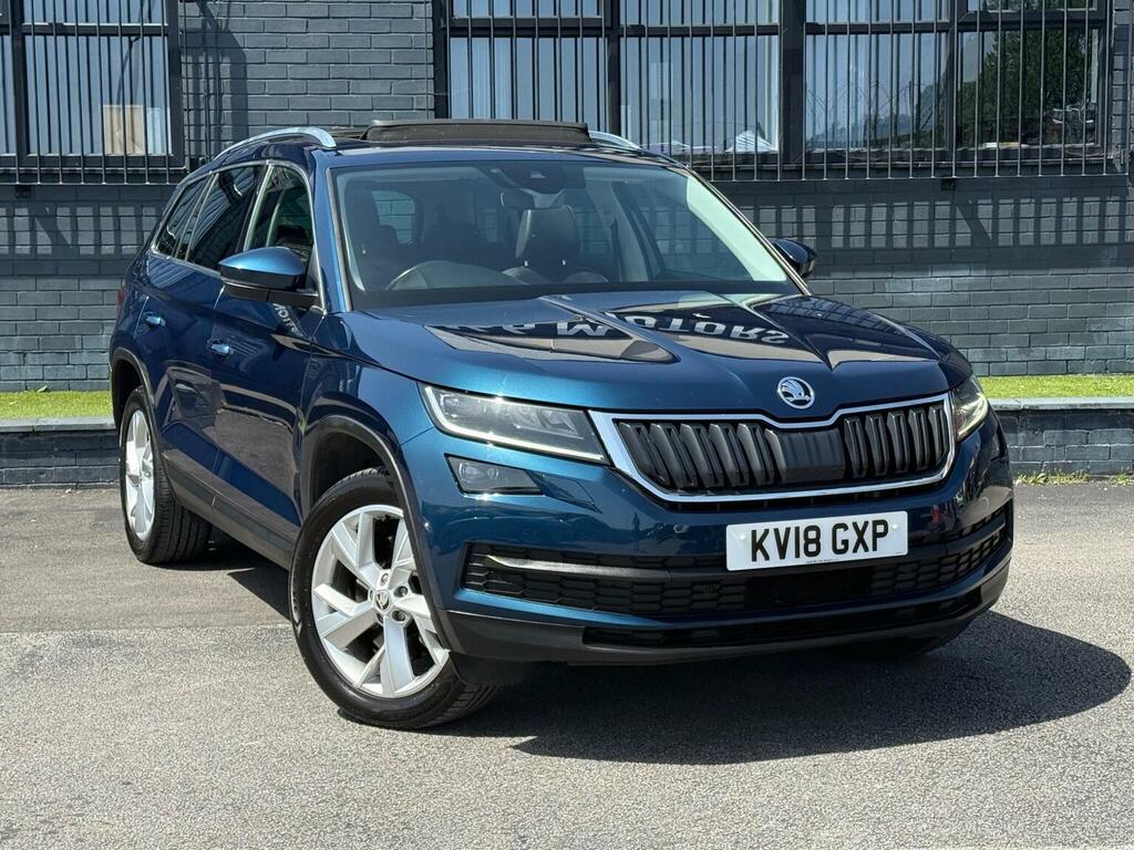 Skoda Kodiaq Suv 2.0 Tsi Edition Dsg 4Wd Euro 6 Ss 7 Se Blue