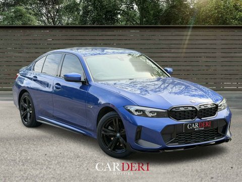 BMW 3 Series 2.0 330E M Blue