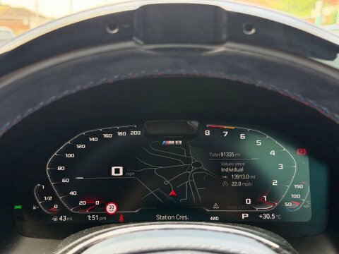 BMW M8 Competition Step 2020 Blue #43