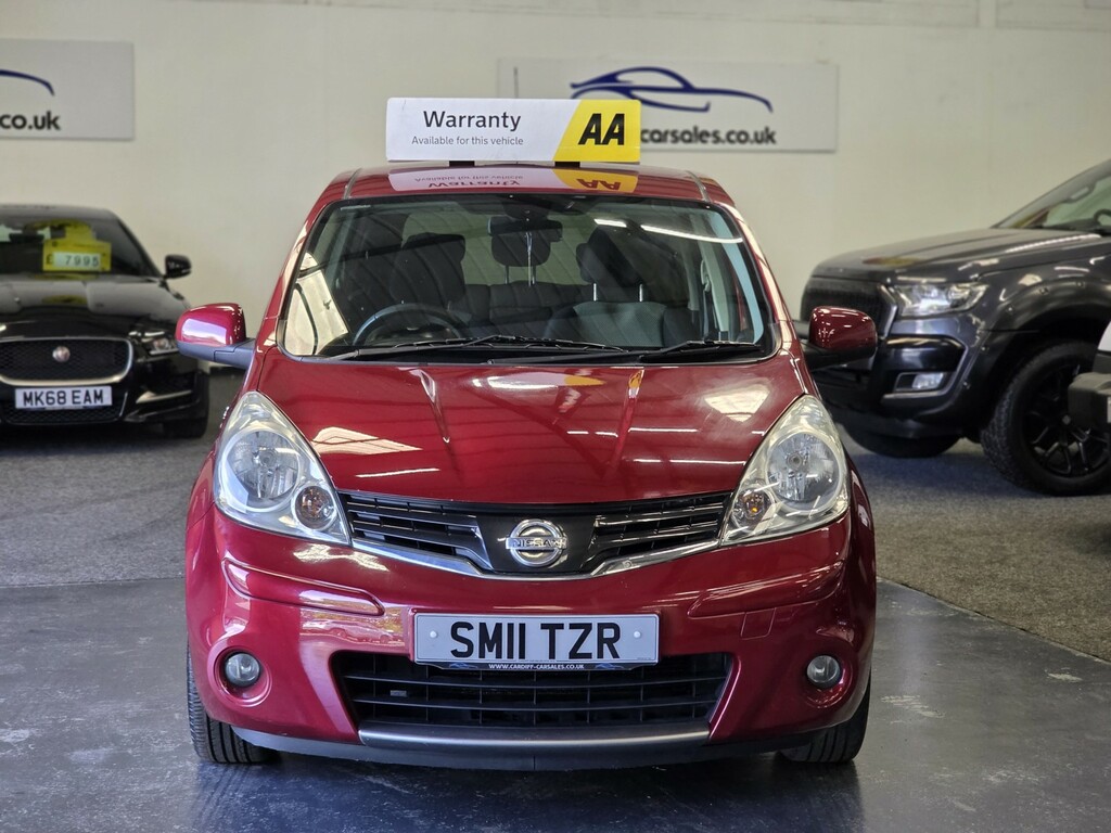 Nissan Note Hatchback 1.6 16V N-tec 201111 SM11TZR Red #2