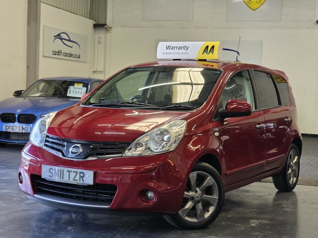 Nissan Note Hatchback 1.6 16V N-tec 201111 SM11TZR Red #3