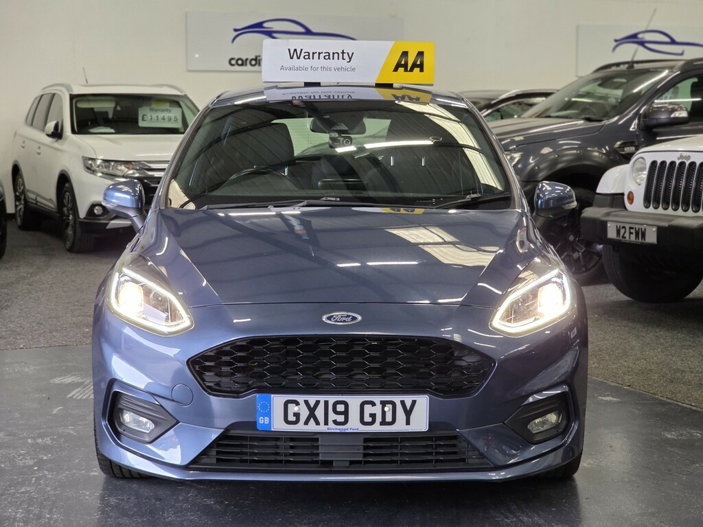 Ford Fiesta Hatchback 1.0 T Ecoboost St-line 201919 GX19GDY Blue #3