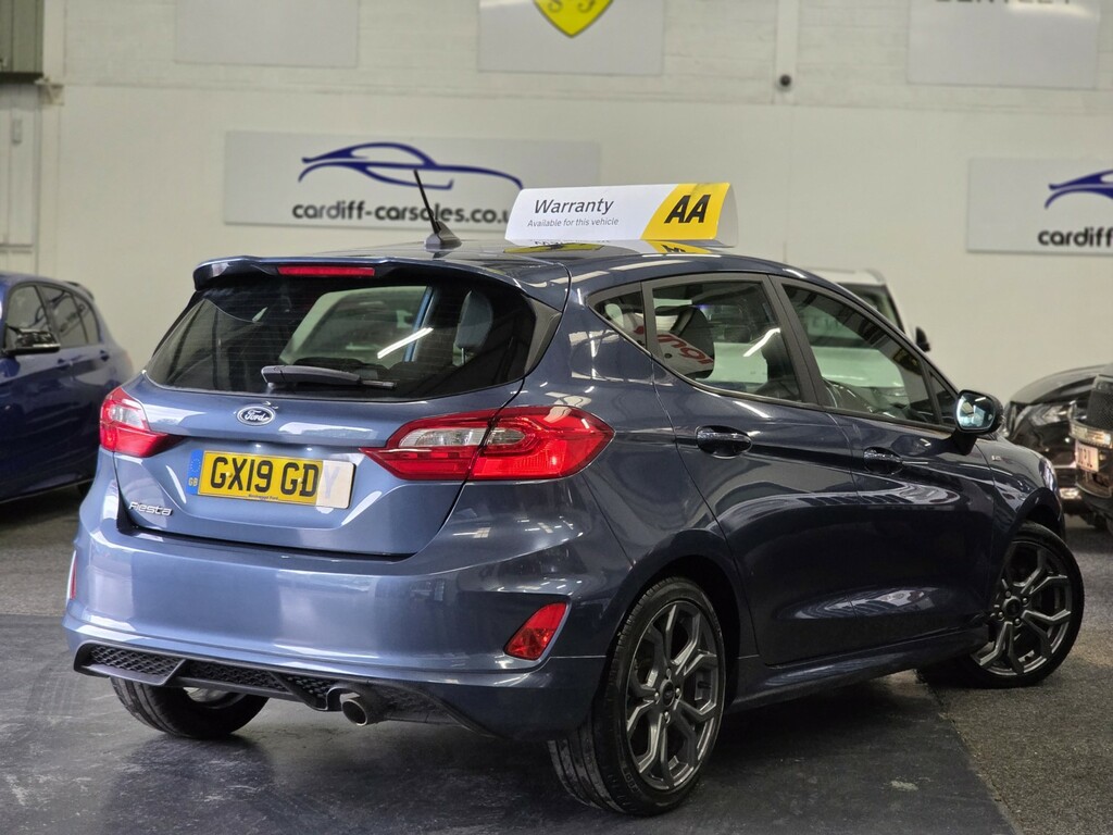 Ford Fiesta Hatchback 1.0 T Ecoboost St-line 201919 GX19GDY Blue #5