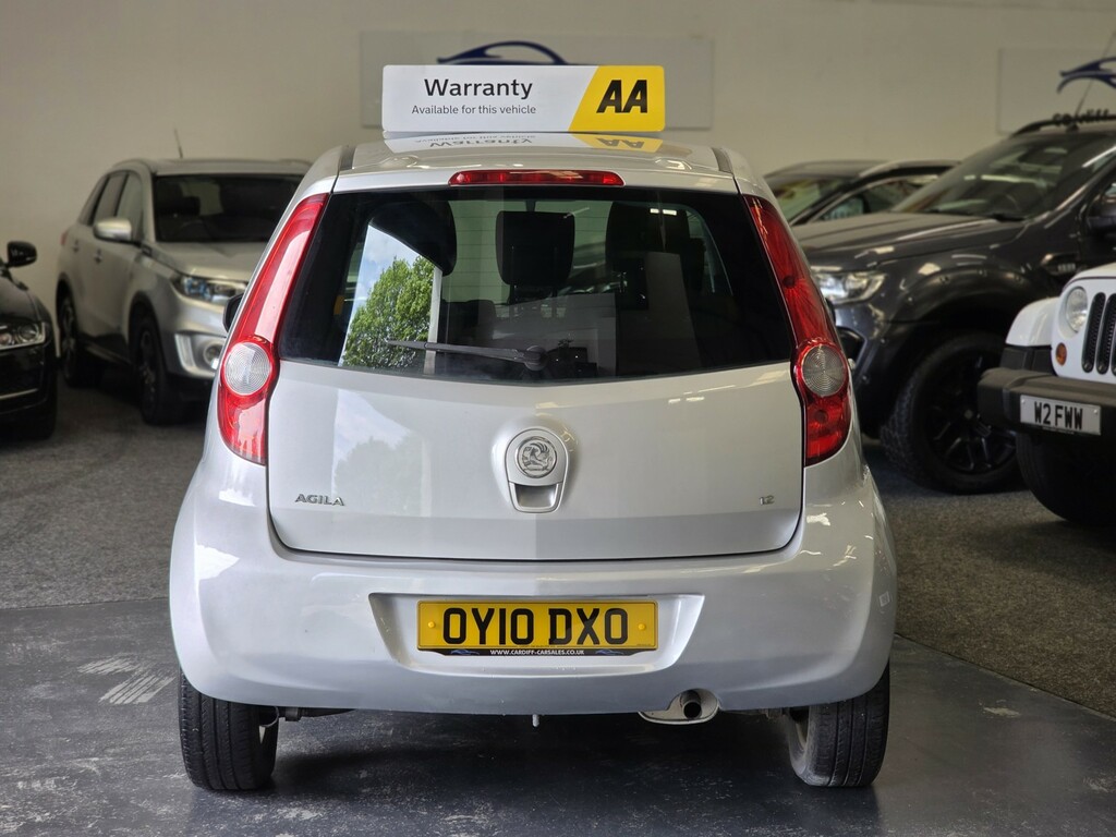 Vauxhall Agila Mpv 1.2 16V Design 201010 OY10DXO Silver #5