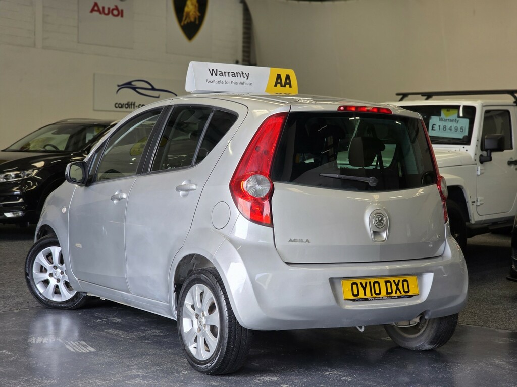 Vauxhall Agila Mpv 1.2 16V Design 201010 OY10DXO Silver #6