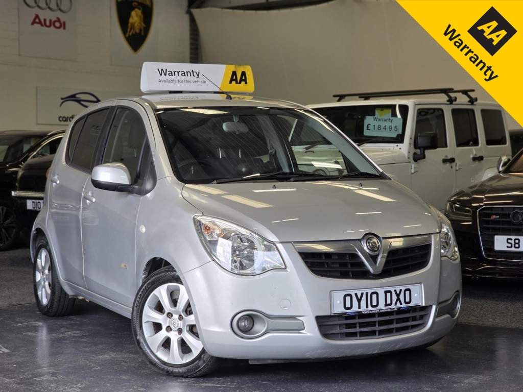 Vauxhall Agila Mpv 1.2 16V Design 201010 Silver