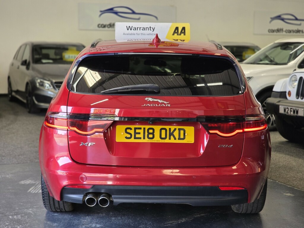 Jaguar XF Estate 2.0 D R-sport 201818 SE18OKD Red #3